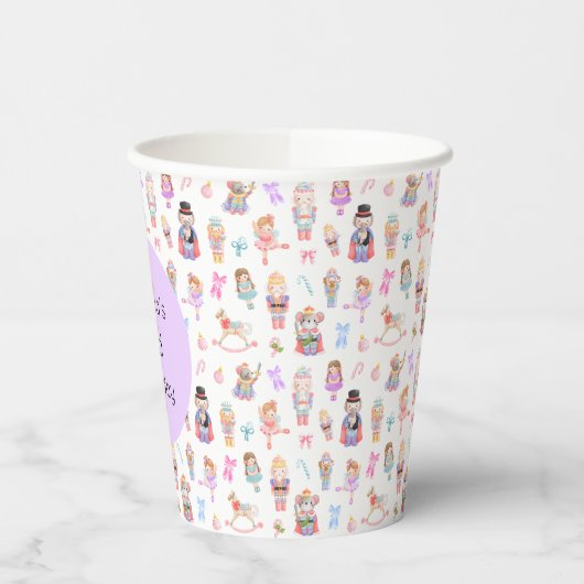 Gobelets En Papier Nutcracker Anniversaire (Gauche)