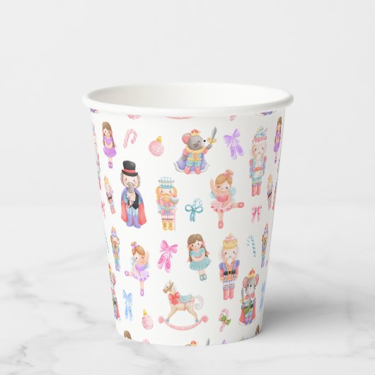 Gobelets En Papier Nutcracker Anniversaire (Verso)