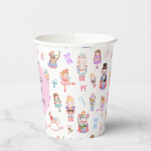 Gobelets En Papier Nutcracker Anniversaire (Gauche)