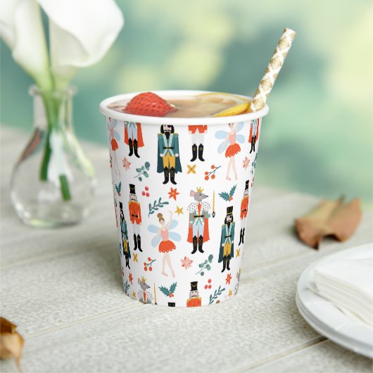 Gobelets En Papier Nutcracker Ballet de Noël (Insitu)
