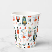Gobelets En Papier Nutcracker Ballet de Noël (Recto)
