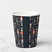 Gobelets En Papier Nutcracker Elegance Festive Motif Collection (Droite)