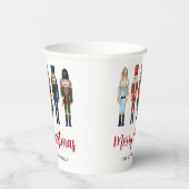 Gobelets En Papier Nutcracker mignon Joyeux Noël (Droite)