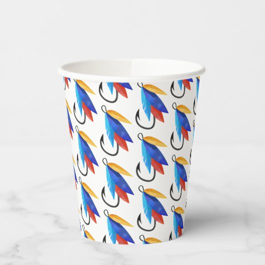 Gobelets En Papier O-fish-ally anniversaire motif garçon Anniversaire (Gauche)