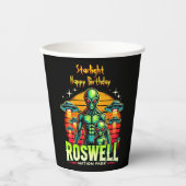 Gobelets En Papier Oasis, l’Alien de Roswell, vous attend ! (Recto)