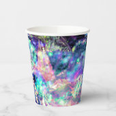 Gobelets En Papier obscurité et lumière, cristal opal foncé : (Gauche)