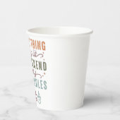 Gobelets En Papier Obtenir mes bougies automnales (Gauche)