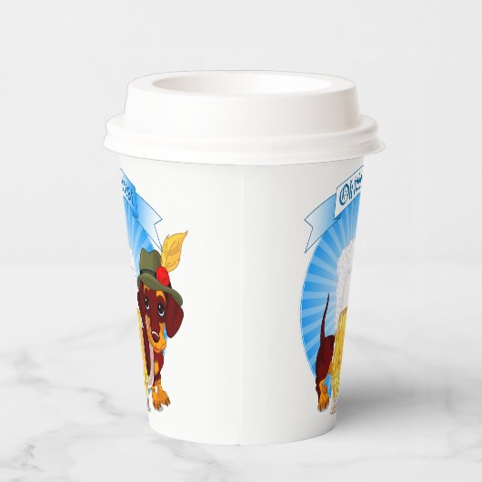 Gobelets En Papier Octoberfest Wiener (Droite)
