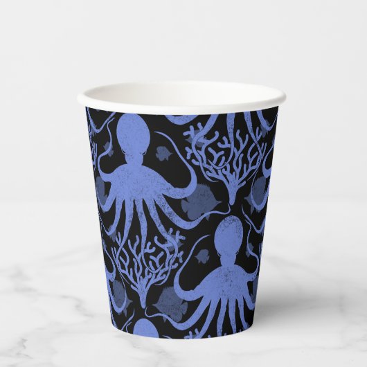 Gobelets En Papier Octopus (Recto)