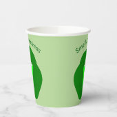 Gobelets En Papier Odeur Noël Bruxelles Sprout Custom (Gauche)