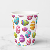 Gobelets En Papier Oeufs de Pâques (Recto)