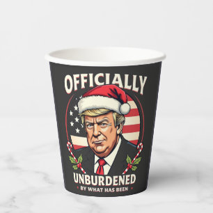 Gobelets En Papier Officiellement Inoccupé Par Ce Qui A Été Trump 47è