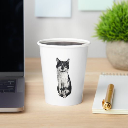 Gobelets En Papier Ogie le chat (Insitu)