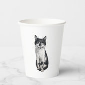 Gobelets En Papier Ogie le chat (Recto)