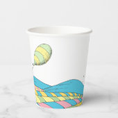 Gobelets En Papier Oh, Bébé, les Endroits où tu iras ! Papier baby sh (Verso)