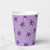Gobelets En Papier Oh Bébé Violet (Verso)