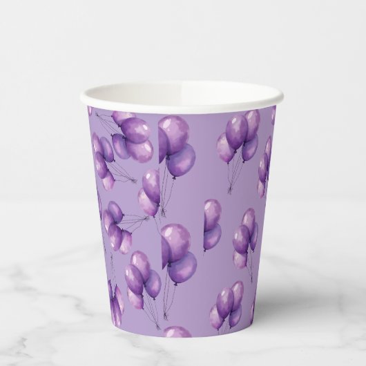 Gobelets En Papier Oh Bébé Violet (Gauche)