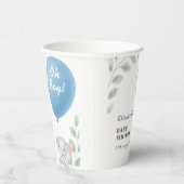 Gobelets En Papier Oh Boy Baby Shower (Droite)