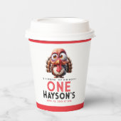 Gobelets En Papier Oh ce qui est amusant Caricatures Turquie 1er anni (Recto)