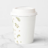 Gobelets En Papier Oh Deer Woodland Fleurs Robe de Mariée  (Gauche)