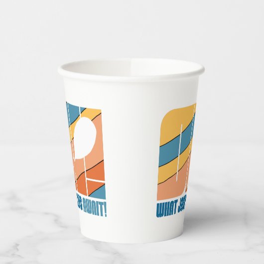 Gobelets En Papier Oh, Les Endroits Où Tu Vas Aller ! "Quels voyages  (Gauche)