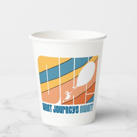 Gobelets En Papier Oh, Les Endroits Où Tu Vas Aller ! "Quels voyages  (Recto)