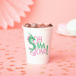 Gobelets En Papier Oh Mah Jong !   Mah-Jongg