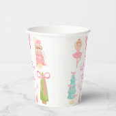 Gobelets En Papier Oh Quelle Fête Rose Casse-Noisette Anniversaire (Droite)