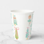 Gobelets En Papier Oh What Fun Mint Nutcracker Birthday (Droite)