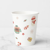 Gobelets En Papier Oh What Fun Winter Noël 1er Anniversaire (Verso)