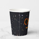 Gobelets En Papier Ohio 2024 Total Éclipse Solaire (Droite)