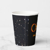 Gobelets En Papier Ohio 2024 Total Éclipse Solaire (Droite)