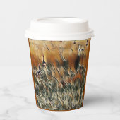 Gobelets En Papier Oies et canards (Recto)