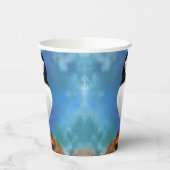 Gobelets En Papier Oiseau de Puffin Atlantique - Beak clown - Peintur (Gauche)