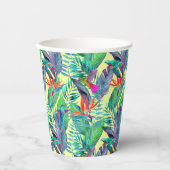 Gobelets En Papier Oiseaux d'aquarelle (Recto)