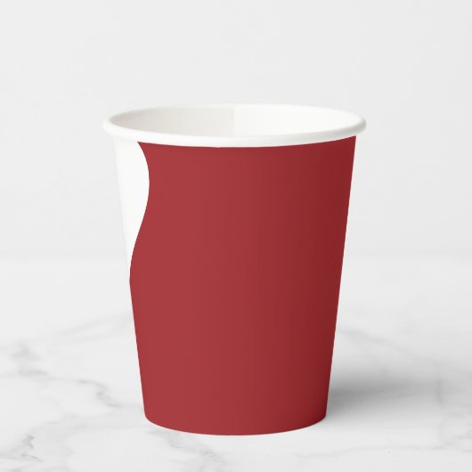 Gobelets En Papier Oiseaux modernes simples personnalisés en amour Co (Gauche)