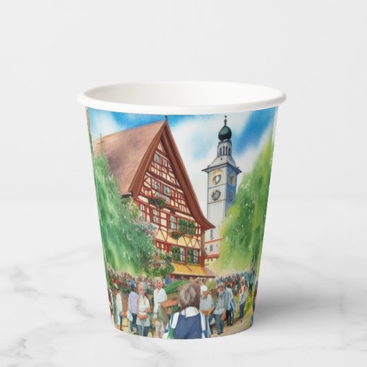 Gobelets En Papier Oktoberfest (Recto)