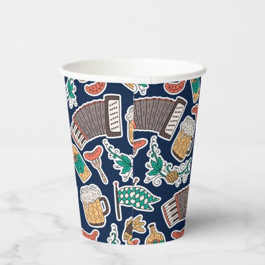 Gobelets En Papier Oktoberfest Festival allemand de la bière (Droite)