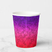 Gobelets En Papier Ombre bleu-rouge (Droite)