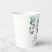 Gobelets En Papier on peut attendre baby shower bear (Droite)