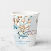 Gobelets En Papier On Peut Attendre ! Baby shower Teddy Bear (Recto)