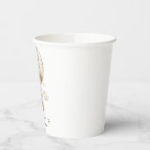 Gobelets En Papier On Peut Attendre Teddy Bear Baby shower (Gauche)