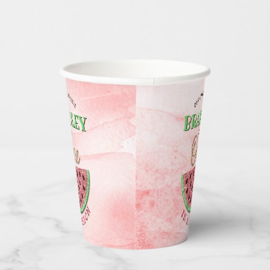 Gobelets En Papier One In A Melon 1er Anniversaire (Droite)
