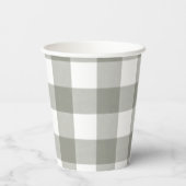 Gobelets En Papier ONE Silly Goose Cute La 1ère fête d'anniversaire d (Verso)