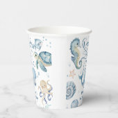 Gobelets En Papier ONEder The Sea Boy 1er Anniversaire Mignonne Océan (Droite)