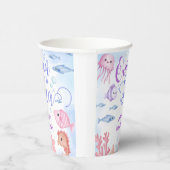 Gobelets En Papier ONEder The Sea Girls 1er anniversaire Mignonne Océ (Droite)