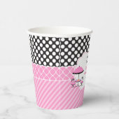 Gobelets En Papier Ooh la la Paris Tea Anniversaire (Droite)