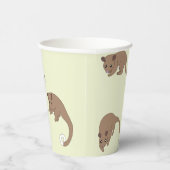 Gobelets En Papier Opossums à queue annelée (Droite)