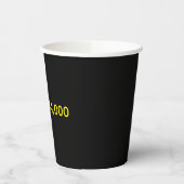 Gobelets En Papier Or $4,000 Fête du marché (Gauche)