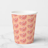 Gobelets En Papier Orange (Verso)